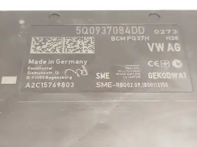 Tweedehands auto-onderdeel elektronische module voor seat ateca (kh7, khp) 1.5 tsi oem iam-referenties 5q0937084dd a2c15769803 