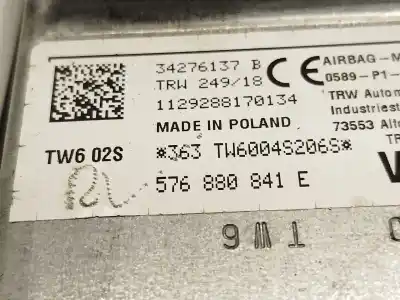 Peça sobressalente para automóvel em segunda mão airbag dianteiro esquerdo por seat ateca (kh7, khp) 1.5 tsi referências oem iam 576880841e  