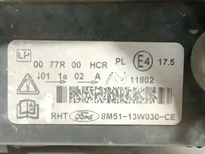 Peça sobressalente para automóvel em segunda mão farol / farolim esquerdo por ford focus ii (da_, hcp, dp) 1.8 tdci referências oem iam 8m5113w030ce  1754446