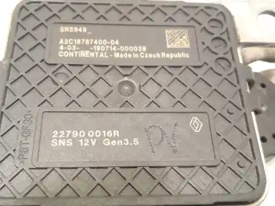 Peça sobressalente para automóvel em segunda mão sonda lambda por renault megane iv fastback (b9a/m/n_) 1.5 blue dci 115 (b9a6) referências oem iam 227900016r a2c1878740004 