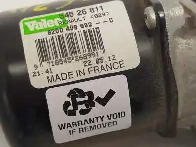 Second-hand car spare part front windshield wiper motor for renault kangoo / grand kangoo ii (kw0/1_) 1.5 dci 110 (kw0c, kw0h) oem iam references 8200409692 54526811 