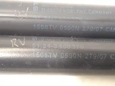Second-hand car spare part tailgate gas strut for bmw x3 (e83) 2.0 sd oem iam references 3400379  51243400379