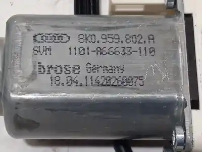 Автозапчасти б/у регулятор стекла переднего правого за audi a4 b8 (8k2) 2.0 tdi ссылки oem iam 8k0837462a  8k0959802a