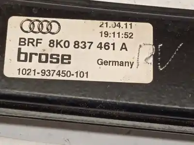 Автозапчасти б/у регулятор стекла переднего левого за audi a4 b8 (8k2) 2.0 tdi ссылки oem iam 8k0837461a  8k0959801a