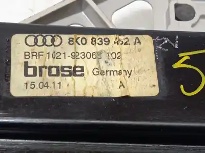 Автозапчасти б/у задний правый стеклорегулятор за audi a4 b8 (8k2) 2.0 tdi ссылки oem iam 8k0839462a  8k0959812a