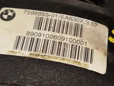 Pezzo di ricambio per auto di seconda mano differenziale posteriore per bmw 1 (e81) 116 d riferimenti oem iam 7598855 33107598855 33107566170
