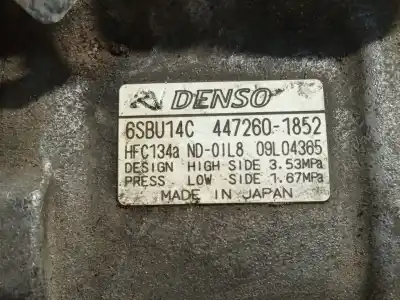 Peça sobressalente para automóvel em segunda mão compressor de ar condicionado a/a a/c por bmw 1 (e81) 116 d referências oem iam 64526987862 4472601852 6sbu14c