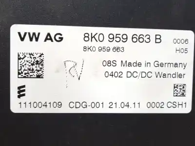 Автозапчасти б/у электронный модуль за audi a4 b8 (8k2) 2.0 tdi ссылки oem iam 8k0959663b  