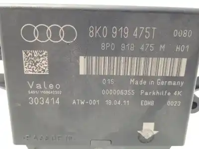 Pezzo di ricambio per auto di seconda mano modulo elettronico per audi a4 b8 (8k2) 2.0 tdi riferimenti oem iam 8k0919475t 303414 8k0919475m