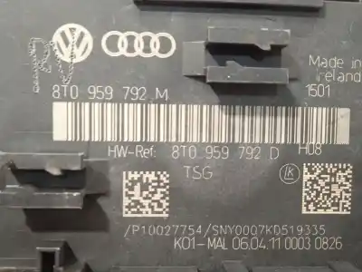 Автозапчасти б/у комфортный модуль за audi a4 b8 (8k2) 2.0 tdi ссылки oem iam 8t0959792m  