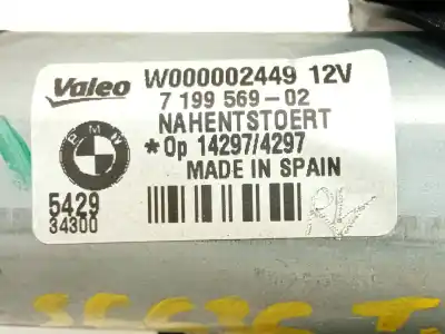 Second-hand car spare part rear windshield wiper motor for bmw 1 (e81) 116 d oem iam references 719956902  