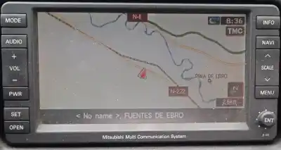 Pezzo di ricambio per auto di seconda mano sistema di navigazione gps per mitsubishi lancer viii (cy_a, cz_a) 2.0 di-d (cy8a) riferimenti oem iam 8750a184  8750a090