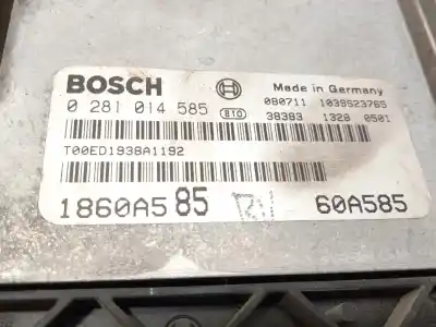 Автозапчасти б/у блок управления двигателем за mitsubishi lancer viii (cy_a, cz_a) 2.0 di-d (cy8a) ссылки oem iam 1860a585 0281014585 