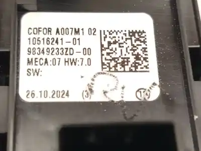 Автозапчасти б/у выключатель левого переднего окна за peugeot 208 ii (ub_, up_, uw_, uj_) 1.2 puretech 100 ссылки oem iam 98349233zd  