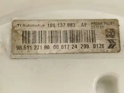 Автозапчастина б/у паливний насос для peugeot 208 ii (ub_, up_, uw_, uj_) 1.2 puretech 100 посилання на oem iam 9851127180 100137883af 