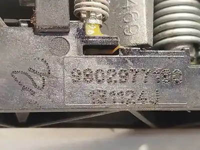 Автозапчасти б/у наружная рукоятка передняя справа за peugeot 208 ii (ub_, up_, uw_, uj_) 1.2 puretech 100 ссылки oem iam 9802977180  