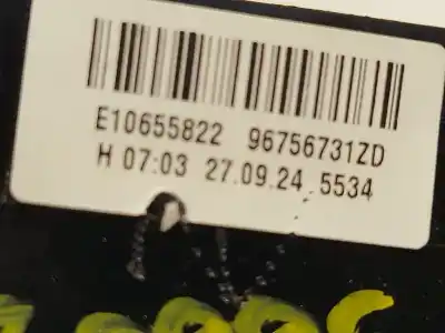 Автозапчасти б/у прерывный контроль за peugeot 208 ii (ub_, up_, uw_, uj_) 1.2 puretech 100 ссылки oem iam 98369258zd  96756731zd