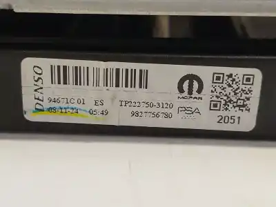 Автозапчастина б/у водяний радіатор для peugeot 208 ii (ub_, up_, uw_, uj_) 1.2 puretech 100 посилання на oem iam 9827174680  