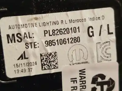 Автозапчастина б/у лівий ход ліхар для peugeot 208 ii (ub_, up_, uw_, uj_) 1.2 puretech 100 посилання на oem iam 9851061280  