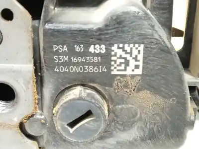 Автозапчасти б/у замок передней правой двери за citroen berlingo (er_, ec_) 1.5 bluehdi 100 ссылки oem iam 9816343380 s3m16943581 4040n0386i4