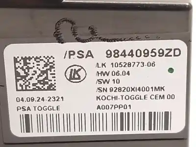 Автозапчасти б/у рычаг переключения передач за peugeot 208 ii (ub_, up_, uw_, uj_) 1.2 puretech 100 ссылки oem iam 98440959zd  