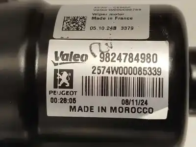 Автозапчасти б/у мотор переднего стеклоочистителя за peugeot 208 ii (ub_, up_, uw_, uj_) 1.2 puretech 100 ссылки oem iam 9824784980  