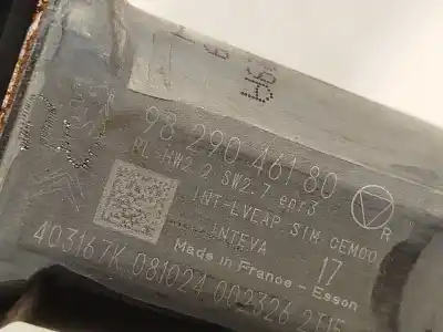 Автозапчасти б/у регулятор стекла заднего левого за peugeot 208 ii (ub_, up_, uw_, uj_) 1.2 puretech 100 ссылки oem iam 9829045980  9829046180