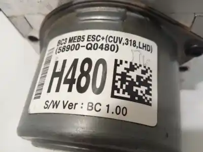 Second-hand car spare part abs for hyundai bayon (bc3) 1.0 t-gdi 48v-hybrid oem iam references 58910q0480 q058920660 6158943200