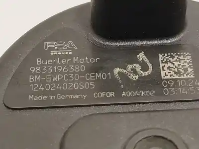 Автозапчастина б/у водяна бомба для peugeot 208 ii (ub_, up_, uw_, uj_) 1.2 puretech 100 посилання на oem iam 9833196380  