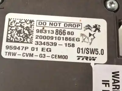 Автозапчастина б/у електронний модуль для citroen berlingo (er_, ec_) 1.5 bluehdi 100 посилання на oem iam 9831386680  