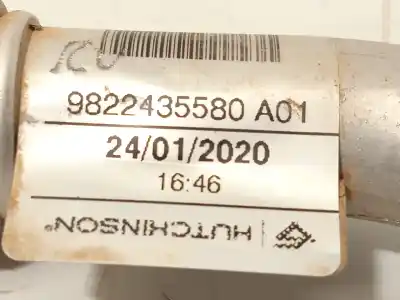 Автозапчастина б/у труби кондиціонації для citroen berlingo (er_, ec_) 1.5 bluehdi 100 посилання на oem iam 9822435580  