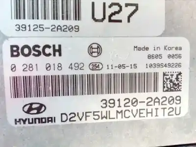 Автозапчасти б/у блок управления двигателем за hyundai i40 cw gl comfort ссылки oem iam 391202a209 0281018492 