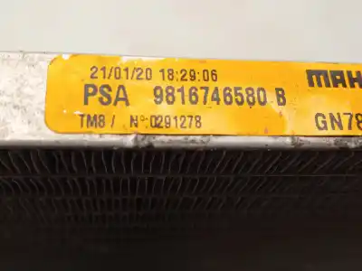 Автозапчастина б/у конденсат/радіатор кондиционера для citroen berlingo (er_, ec_) 1.5 bluehdi 100 посилання на oem iam 9816746580  