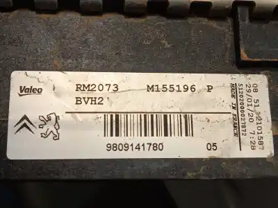 Автозапчастина б/у водяний радіатор для citroen berlingo (er_, ec_) 1.5 bluehdi 100 посилання на oem iam 9809141780  