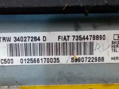 Автозапчастина б/у передня ліва подушка безопасности для fiat croma (194_) 1.9 d multijet (194axc1b 194axc12) посилання на oem iam 7354478890  