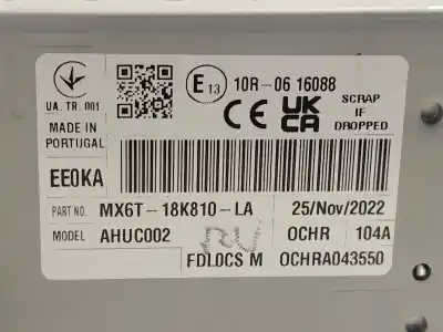 Автозапчасти б/у gps-навигационная система за ford kuga iii (dfk) 1.5 ecoboost ссылки oem iam mx6t18k810la  2628154