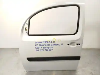 Pièce détachée automobile d'occasion porte avant gauche pour renault kangoo express (fw0/1_) 1.5 dci 75 (fw07, fw10, fw04) références oem iam 801015880r