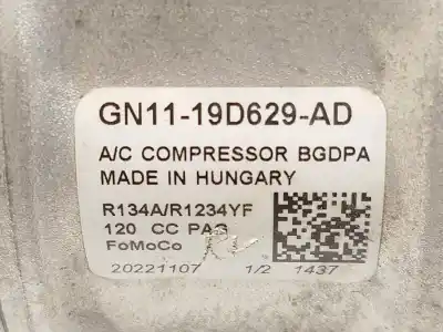 Автозапчастина б/у компресор кондиционера для ford kuga iii (dfk) 1.5 ecoboost посилання на oem iam gn1119d629ad  2635303