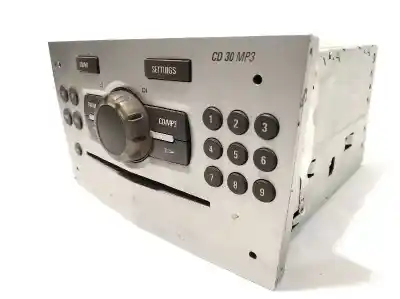 Second-hand car spare part audio system / radio cd for opel corsa d cosmo oem iam references 13357127 497316088 