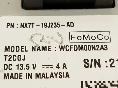 Second-hand car spare part electronic module for ford kuga iii (dfk) 1.5 ecoboost oem iam references nx7t19j235ad  2641479