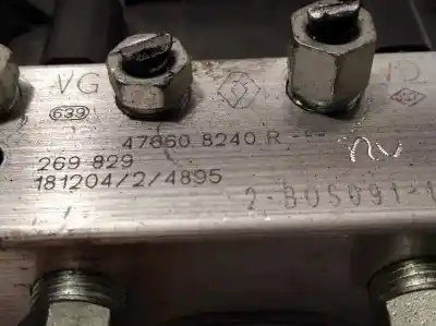 Peça sobressalente para automóvel em segunda mão abs por renault kadjar limited referências oem iam 476608240r 269829 0265956527