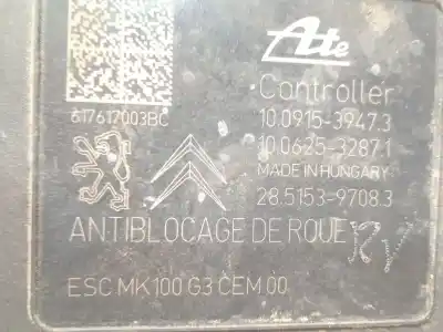 Pezzo di ricambio per auto di seconda mano abs per peugeot 208 active riferimenti oem iam 9817031680 10022008814 28515397083