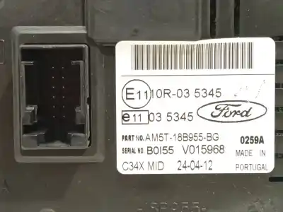 Second-hand car spare part multifunction display for ford focus iii 1.6 tdci oem iam references am5t18b955bg  1940785