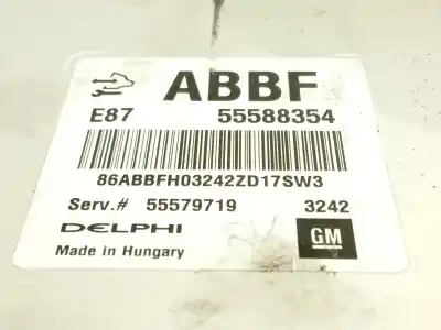 Pièce détachée automobile d'occasion calculateur moteur ecu pour opel astra j sedán 1.7 cdti (69) références oem iam 55588354  55579719