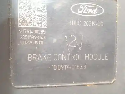 Peça sobressalente para automóvel em segunda mão abs por ford fiesta (ce1) st-line referências oem iam h1bc2b373cg 10022011924 h1bc2c219cg