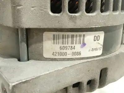 Second-hand car spare part alternator for chrysler voyager iv (rg, rs) 2.8 crd oem iam references k04868429ad 4210000086 