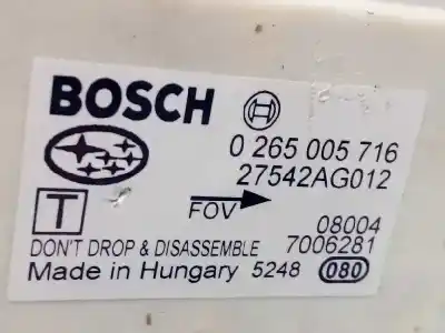 Автозапчастина б/у комплектор esp для subaru legacy familiar/outback b13 (bp) 2.0 d outback classic посилання на oem iam 27542ag012 0265005716 