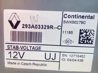 Автозапчастина б/у електронний модуль для renault scenic iii 1.6 dci diesel fap посилання на oem iam 293a03329r 5wk50279c 