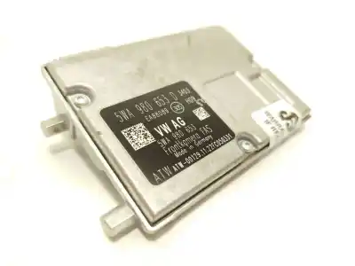 Peça sobressalente para automóvel em segunda mão módulo eletrônico por audi a3 sportback (8ya) 30 tfsi mild hybrid referências oem iam 5wa980653d  