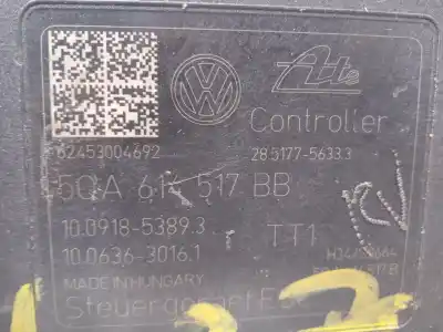 Автозапчастина б/у абс для seat ateca (kh7, khp) 1.5 tsi посилання на oem iam 5qa614517bb 10022030134 28517756333